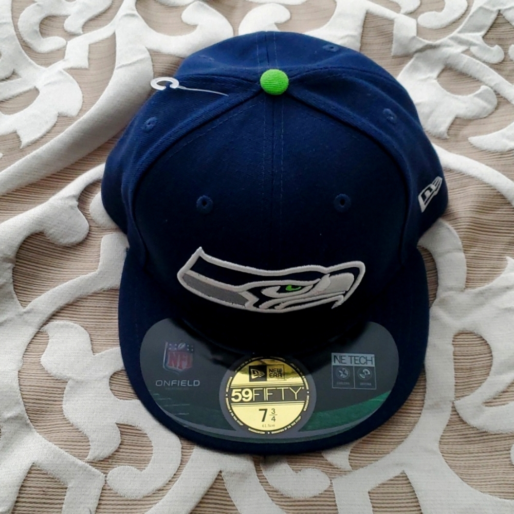 Seattle Seahawks Hat New Era 9Fifty fitted 7 3/4